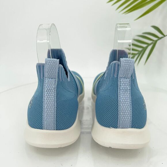 QVC Spenco Women's Karma Stretch Shoe Size 7 D Slip On Knit Blue Sneaker Shoes - Picture 8 of 15